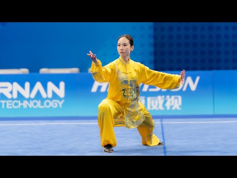 亚运会 女子太极拳  2 HKG CHEN Suijin 9746分 第19届亚运会 19th Asian Games Women's  TaiJiQuan 女子太极拳