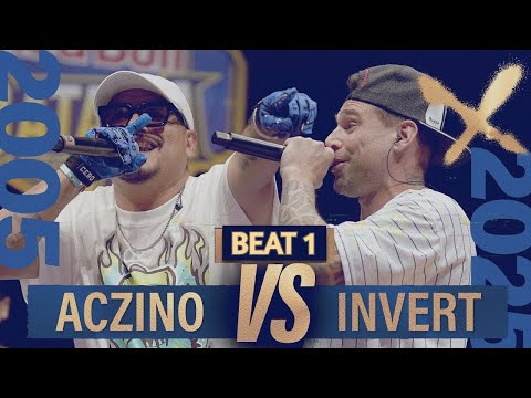 INVERT vs ACZINO || BEAT 1 || DJ STUART: DINERO || Red Bull Batalla Nueva Historia