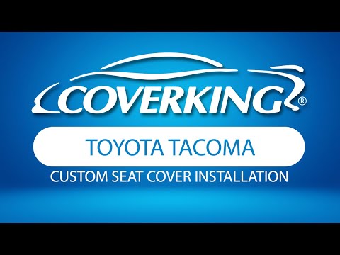 How to Install 2016-2023 Toyota Tacoma Custom Seat Covers | COVERKING®