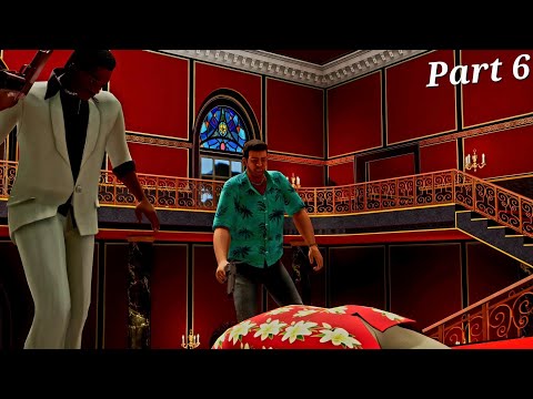 GTA VICE CITY DEFINITIVE EDITION Gameplay Walkthrough - Part 6 [PS5 4K 60FPS] All Cutscenes