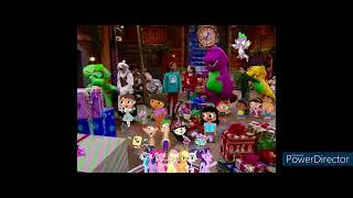 Dorothy, Barney and their Friends singing the Twelve Days of Christmas