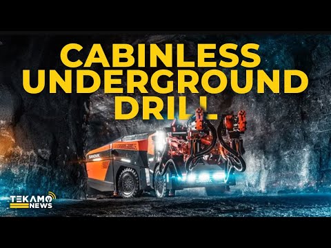Sandvik Amelia - A Cabinless Underground Drill