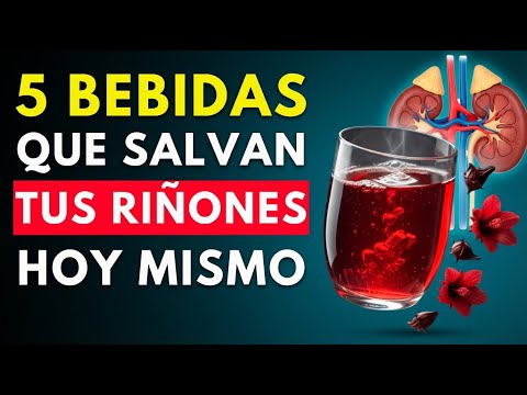 5 Bebidas Naturales que PROTEGEN tus RIÑONES (y cómo prepararlas en casa)