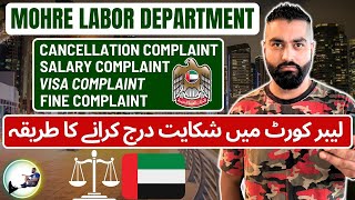 🇦🇪 MOHRE Labour Department: How To File Labor Complaint in Dubai UAE 2024 - How To Apply Online