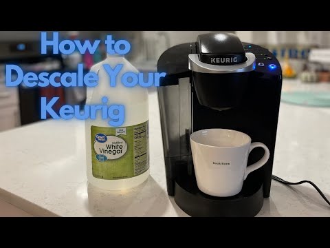 How to Descale Your Keurig with Vinegar // Easy Step by Step Walkthrough for Any Model