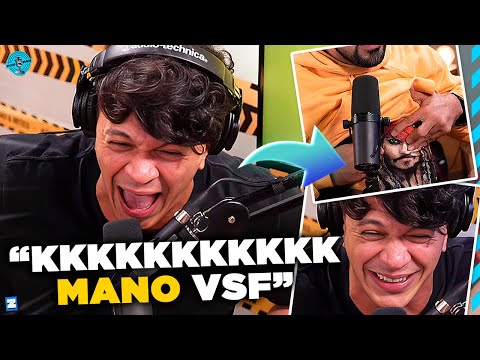 COCIELO quase MORRE de rir com JUKANALHA 🤣
