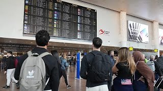 Los últimos avistamientos de drones obligan a cancelar vuelos en el principal aeropuerto de Bruselas