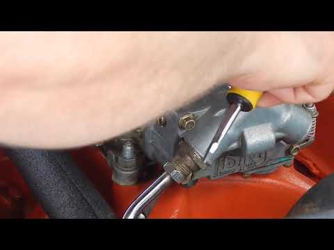 How to replace and adjust a Holley needle/seat