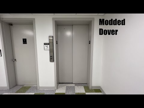 Epic Motor! Modernized Dover Hydraulic Elevator at the Bayer Lab - WU - St. Louis, MO