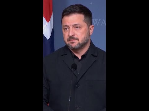 Zelenskyy on meeting with Marco Rubio about war in Ukraine