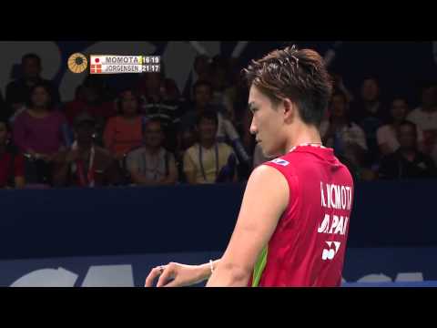 BCA Indonesia Open 2015 | Badminton F M3-MS | K. Momota vs J. O Jorgensen