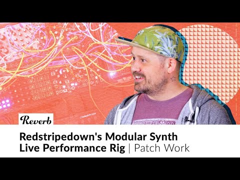 Redstripedown's Modular Synth Live Performance Rig | Patch Work Ep. 6