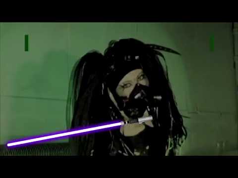 Eisenfunk Pong but I duct taped lightsabers to everyones wrists