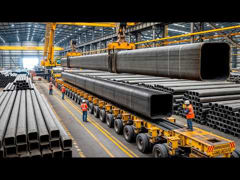 Comment c'est fait : Les Tubes d'Acier (Assez pour construire 400 Tours Eiffel par An)