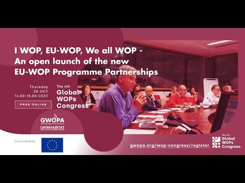 I WOP, EU-WOP, We all WOP - An open launch of the new EU-WOP Programme Partnerships, video de YouTube