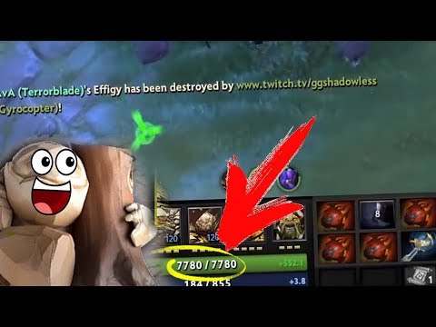 SingSing RAID BOSS 8k Max HP Tiny Don't Angry Stone Giant Machine Gun Fun Game Dota 2
