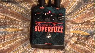 Video thumbnail for VOODOO LAB SuperFuzz Pedal Demo by TheJRGuitars