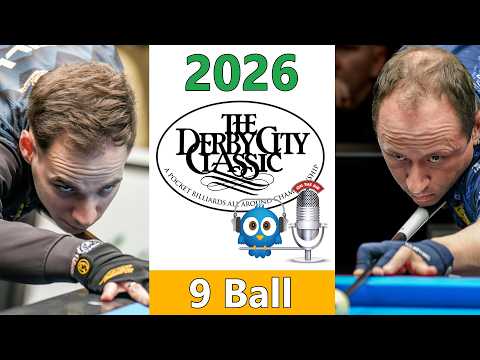 Shane Van Boening vs Joshua Filler - 9 Ball - 2026 Derby City Classic rd 13