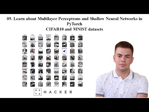 14 PyTorch tutorial - Multilayer Perceptrons and Shallow Neural Networks in PyTorch