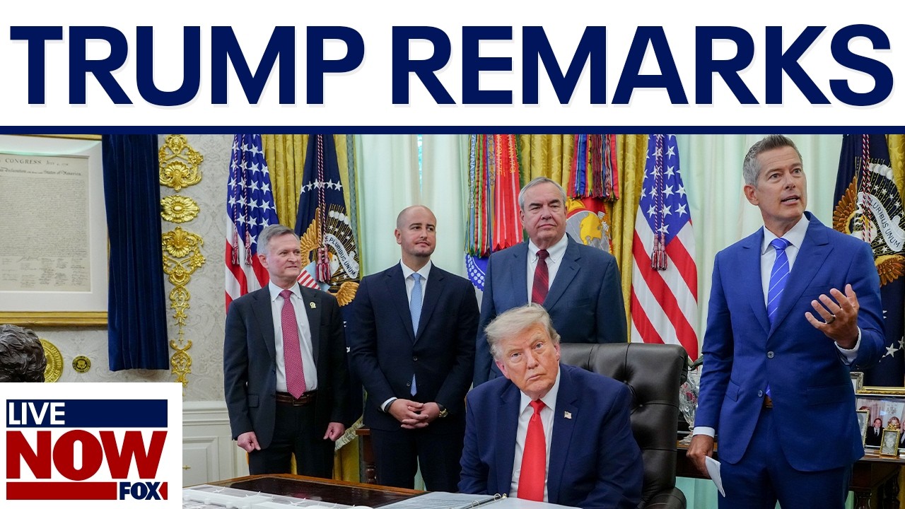 Trump takes questions on Iran, Ukraine & citizenship