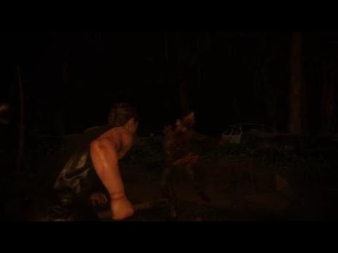The Last of Us Part II Abby meet Yara and Lev cutscene