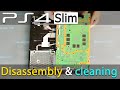 PS4 Slim Disassembly: Fix Overheating with Fan Cleaning & Thermal Paste Replacement