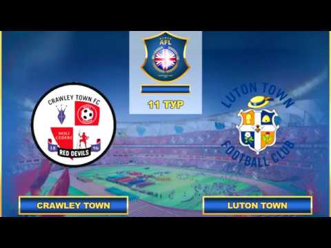 AFL. England. Championship. 11 Tour. Crawley Town - Luton Town