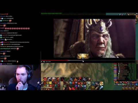 Asmongold Reacts to Arthas Killing His Father and Arthas Becoming the Lich King Cinematics