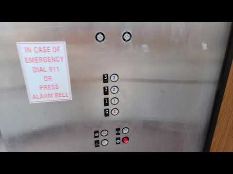 Westinghouse Hydraulic Scenic Elevator Car Corner Parking Garage Downtown Wilkes Barre, PA