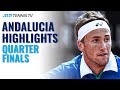 Alcaraz Battles Ruud; Carreno Busta, Ramos-Vinolas Feature | Andalucia 2021 Quarter-Final Highlights
