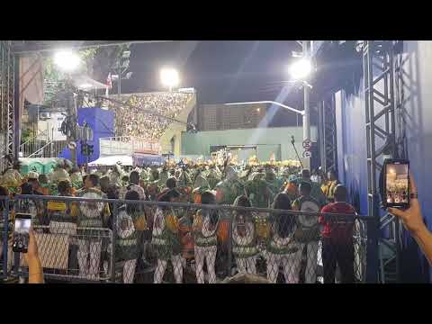 Bateria Grande Rio 2020 ao vivo - Desfile oficial