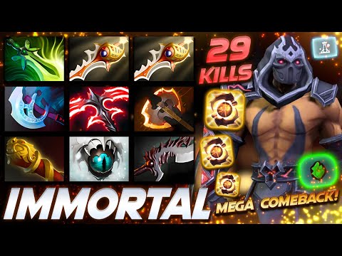 Anti Mage Mega Comeback 29 Frags Ownage - Dota 2 Pro Gameplay [Watch & Learn]