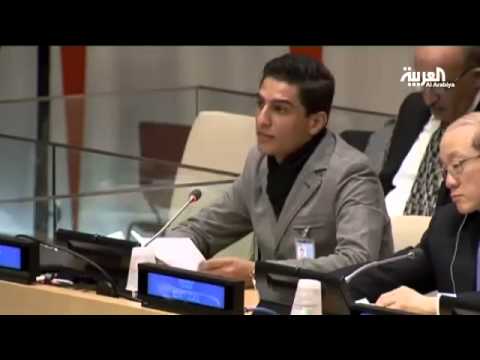 محمد عساف يغني لفلسطين داخل أروقة الأمم المتحدة