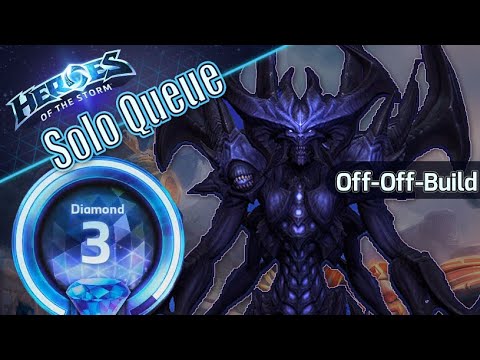 Off-Off-Build - Diablo HotS Solo Queue Diamond Storm League (Livestream)