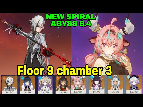 Genshin Impact: New Spiral Abyss Floor 9 Chamber 3 Guide!
