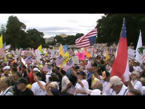 Panoramic of 9/12 Rally in DC