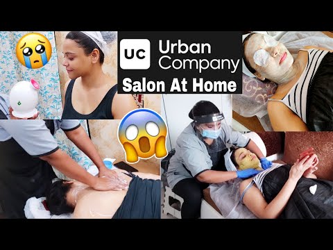 Urban Company Salon At Home | My Experience 🥺😭 |...