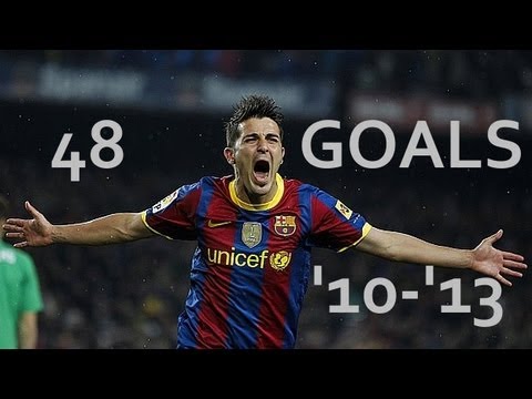 David Villa 48 Goals ●Goodbye Barcelona●|by IsaacFutbol4hd