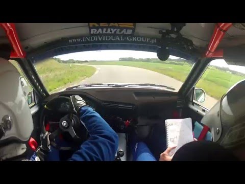 Mariusz Preś - Łukasz Szterleja - 6 Rajd Zamkowy 2016 - BMW E30 318 is - os 2 - onboard