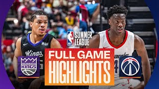 Sacramento Kings - Washington Wizards - AJ Dybantsa - Will Riley