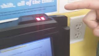 ADP time clock entry