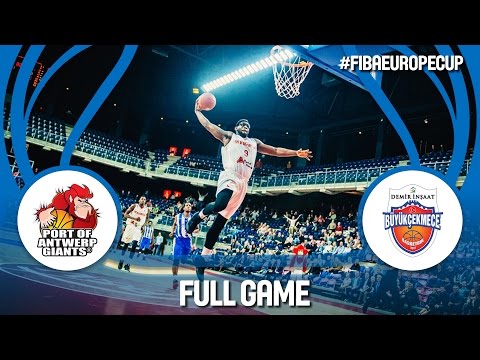Antwerp Giants (BEL) v Demir Insaat (TUR) - Full Game - FIBA Europe Cup 2016/17