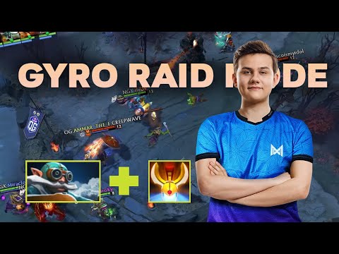 Nigma.iLTW Raid Boss Mode Gyrocopter | Nigma vs OG GAMERS GALAXY Dota 2