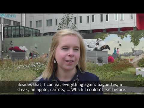 CADskills TMJ prosthesis - patient onial