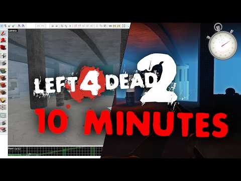 I Tried Making a Left 4 Dead 2 Map in 10 Minutes And How You Can Too!