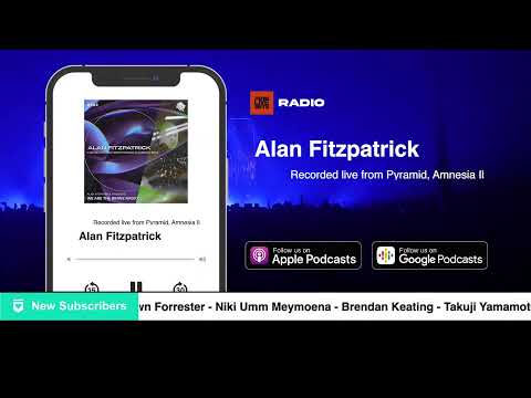 Techno DJ Mix Set by Alan Fitzpatrick - Recorded live from Pyramid, Amnesia Ibiza - 09-24-2023