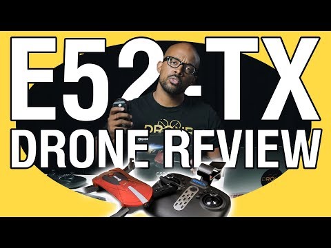 Review of a cool "Pocket Drone"- Eachine E52-TX