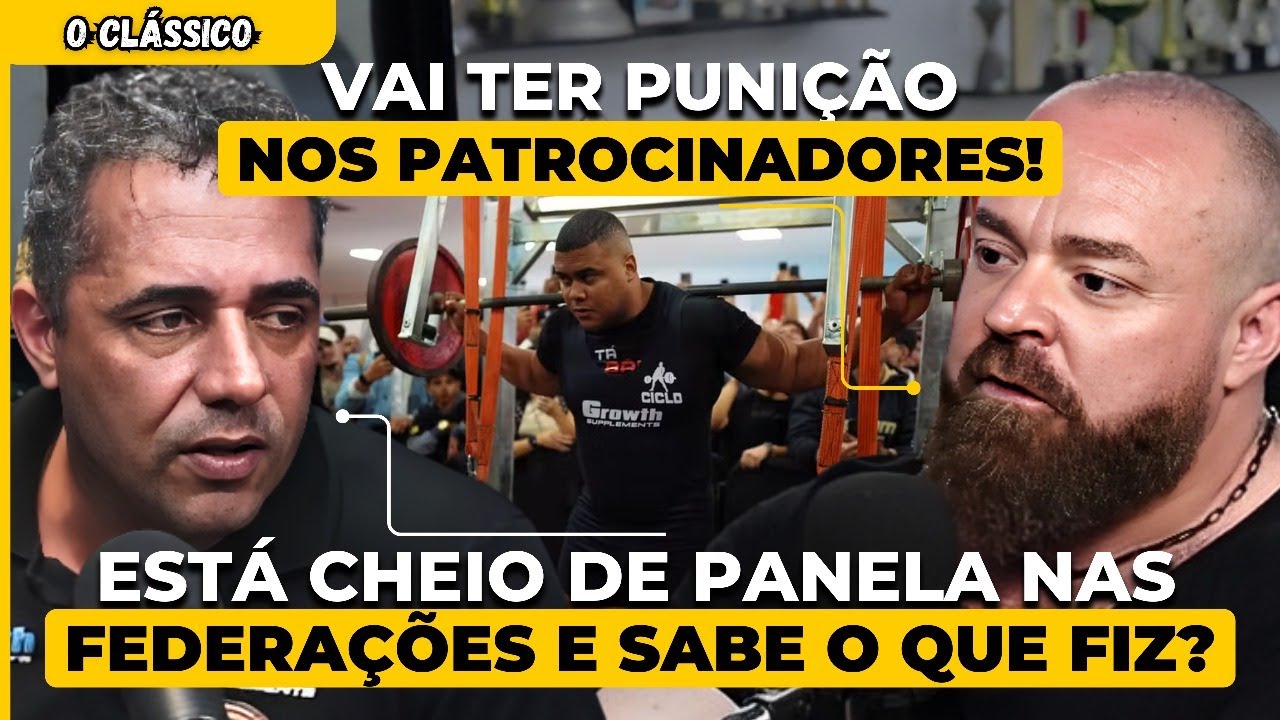 EDUARDO KRAMM gets ANGRY and TALKS about the USE of HORMONES in POWERLIFTING