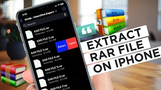 How To Open RAR Files on iPhone | Extract RAR Files on iOS 16