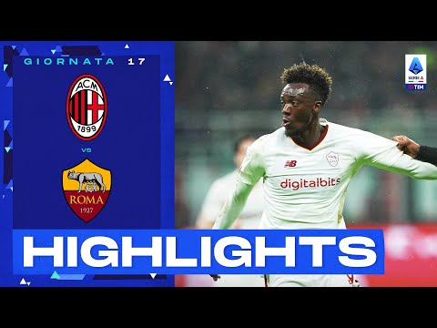 Milan-Roma 2-2 | Abraham pareggia al 93’: Gol e Highlights | Serie A TIM 2022/23
